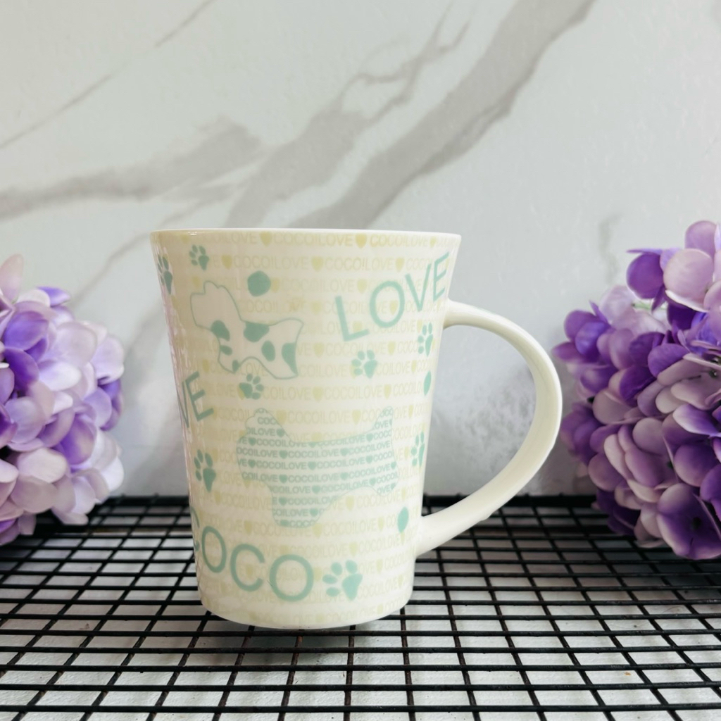 แก้วมัคเซรามิก Mug Cup Dog ขนาดใหญ่ มือสอง จากญี่ปุ่น