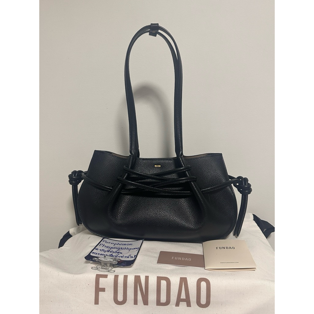 FUNDAO bag ✨รุ่น Lupo✨ Black (สีดำ)