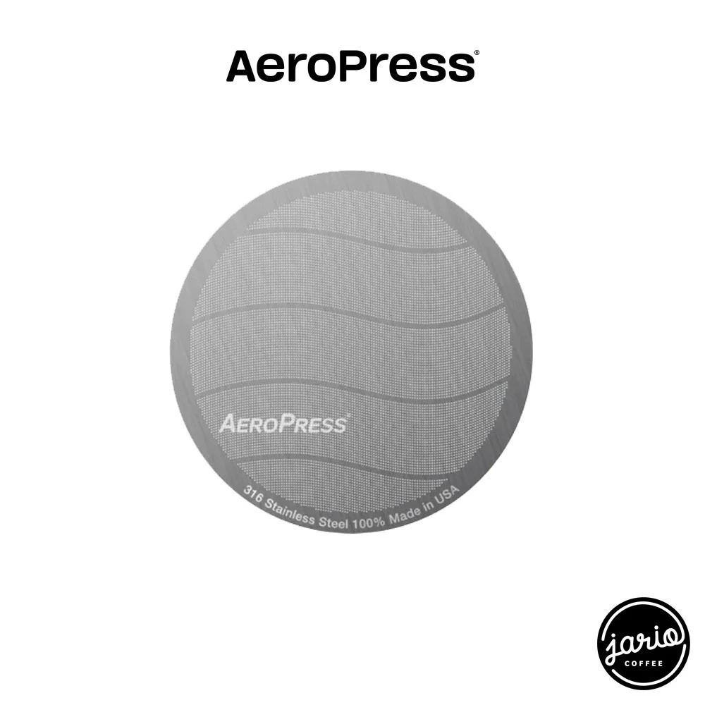 Jario x AeroPress แผ่นกรองสแตนเลส สำหรับแอโร่เพรส AeroPress Stainless Steel Reusable Filter