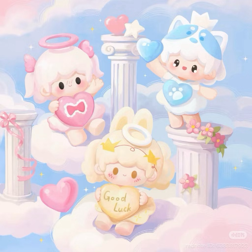 🌈💖[ 1 สุ่ม 4 ตัว ] UUTOY Love Story series