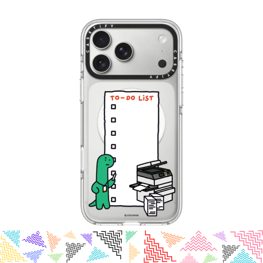 เคสมือถือ CASETiFY | To-Do List [JOGUMAN] For iPhone Samsung แท้ พร้อมส่ง เคสกันกระแทก