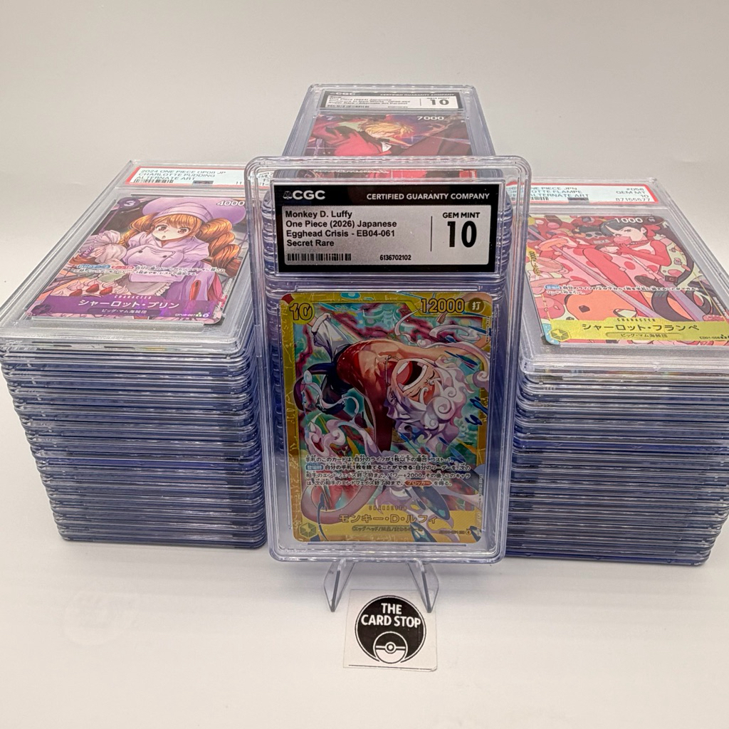 One Piece Card Game - GEM MINT 10 Graded Cards