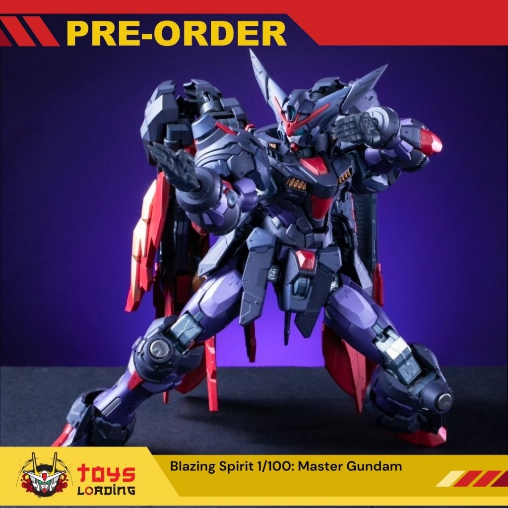 (Pre-Order) Blazing Spirit 1/100: BS01 Master Gundam