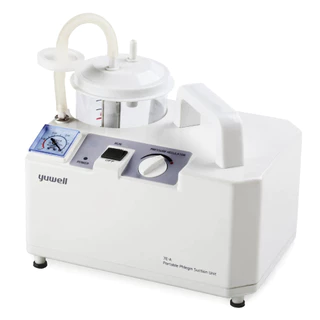 เครื่องดูดเสมหะ Yuwell รุ่น 7E-A แรงดูดสูง ใช้งานสะดวก พร้อมอุปกรณ์ครบชุด