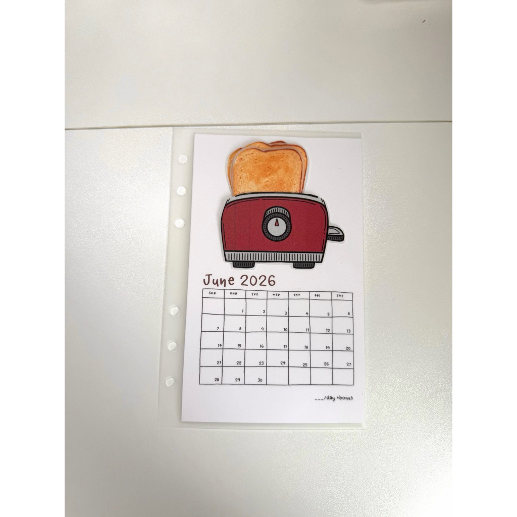 Calendar (ออกทุกสิ้นเดือน)