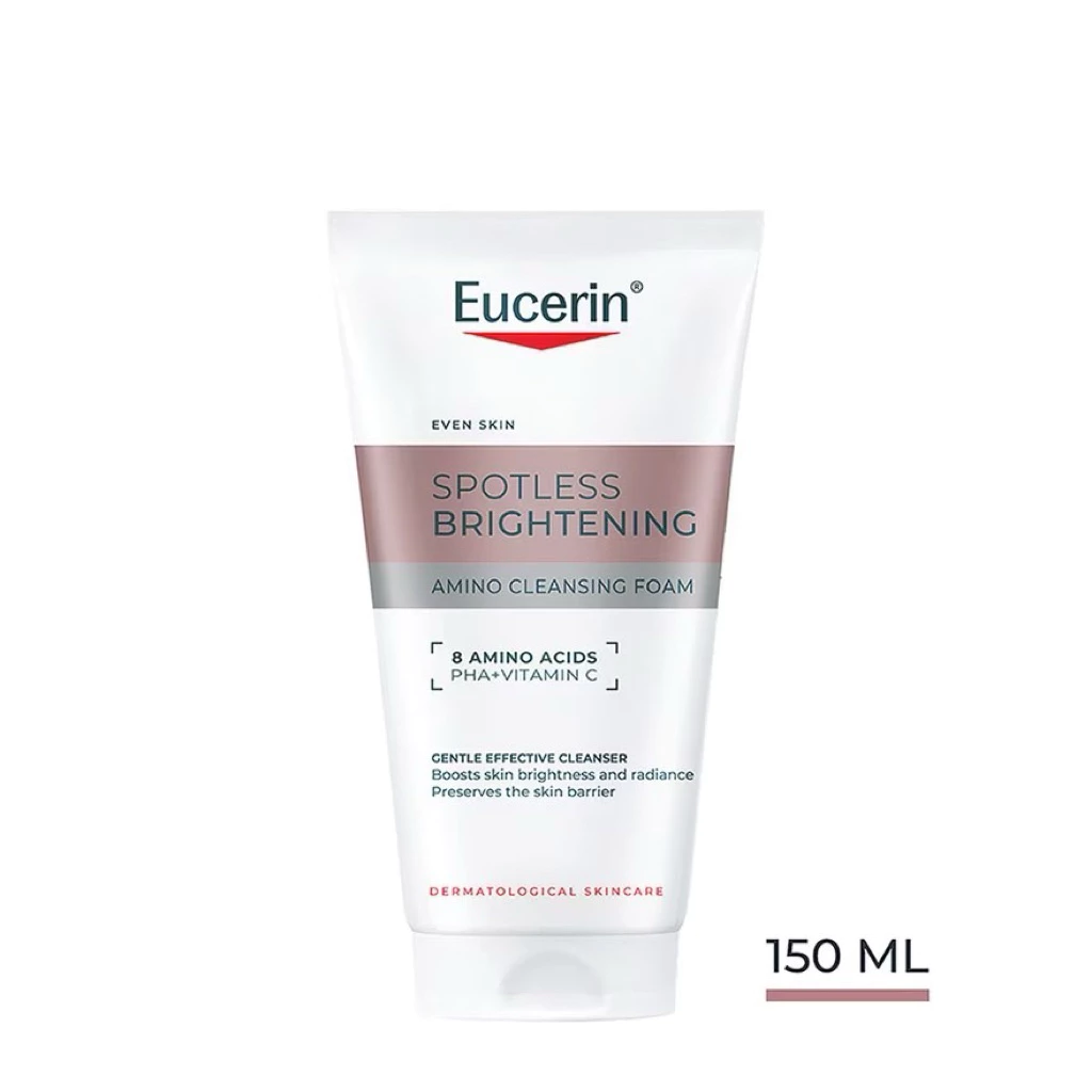 [Exp.2028]โฟมล้างหน้า EUCERIN Spotless Brightening Gentle Cleansing foam 50-150g.
