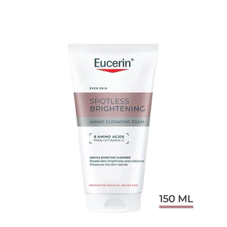 [Exp.2028]โฟมล้างหน้า EUCERIN Spotless Brightening Gentle Cleansing foam 50-150g.