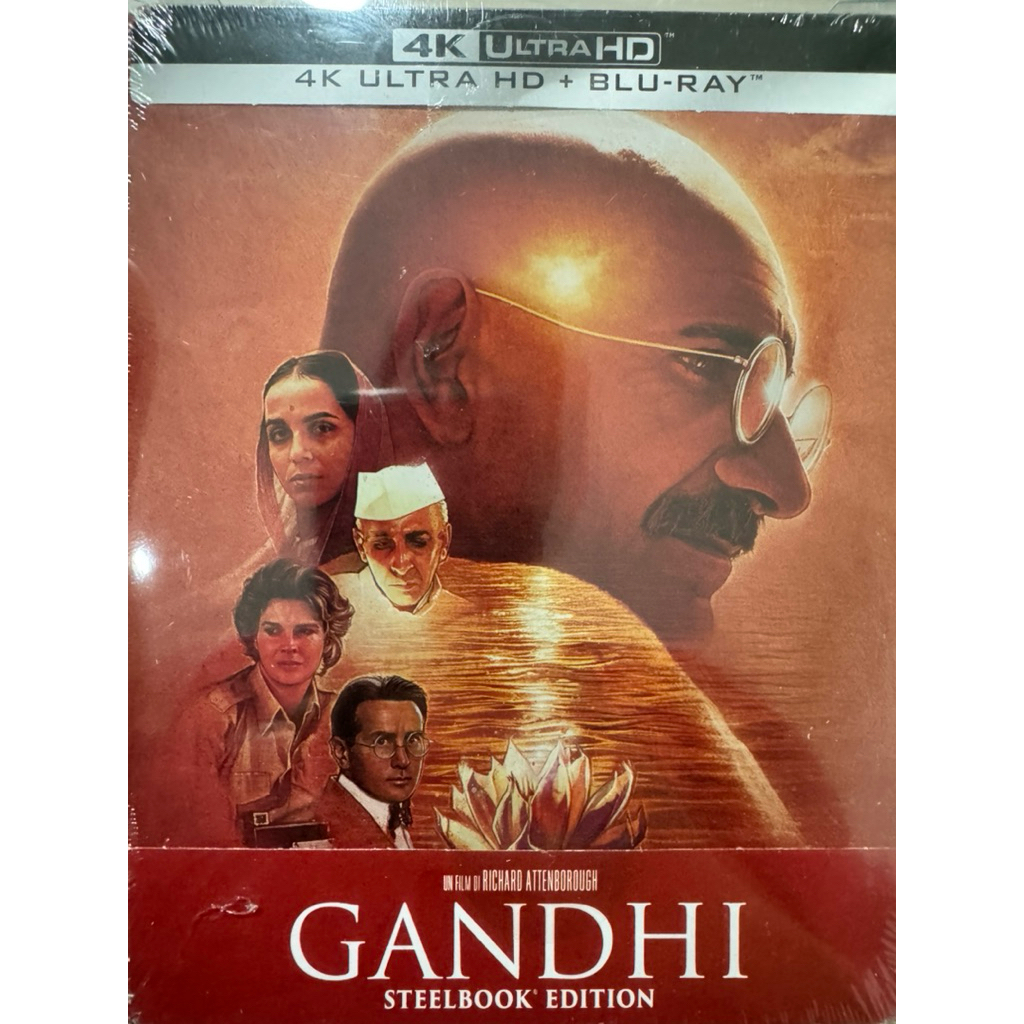 Gandhi คานธี 4k + bluray steelbook 4kซับไทยเสียงไทย