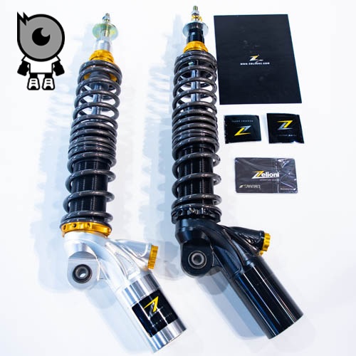 Zelioni โช๊คแต่ง Full Topline หลัง สำหรับ Vespa Sprint,Primavera