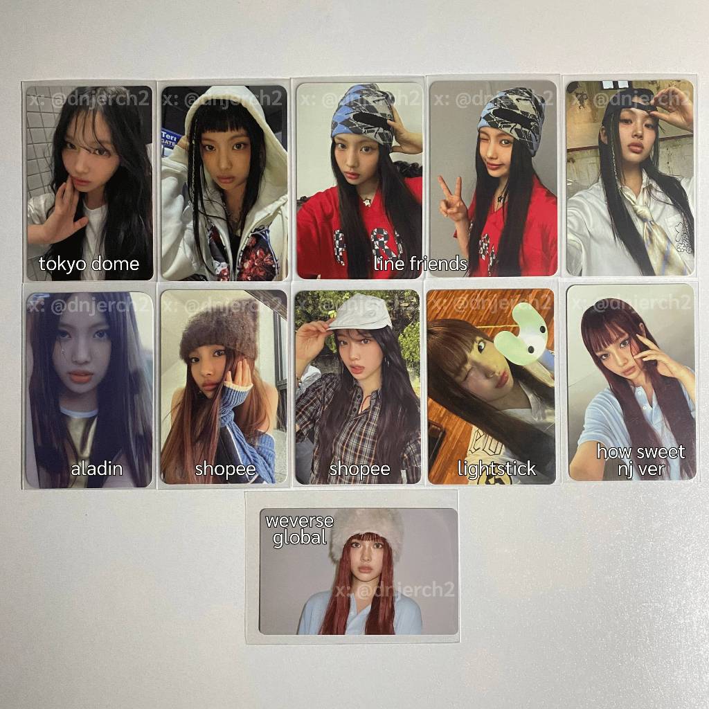 Newjeans HYEIN Photocards