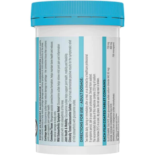 Swisse Glucosamine + Chondroitin วิตามินบรรเทาข้อเข่าเสื่อม 90เม็ด EXP10/2028