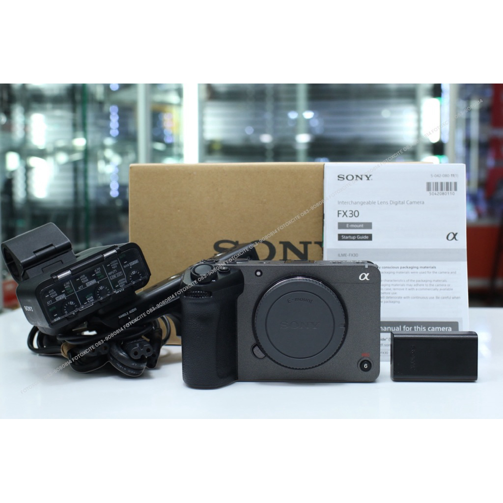 Sony FX30 + XLR Handle Unit