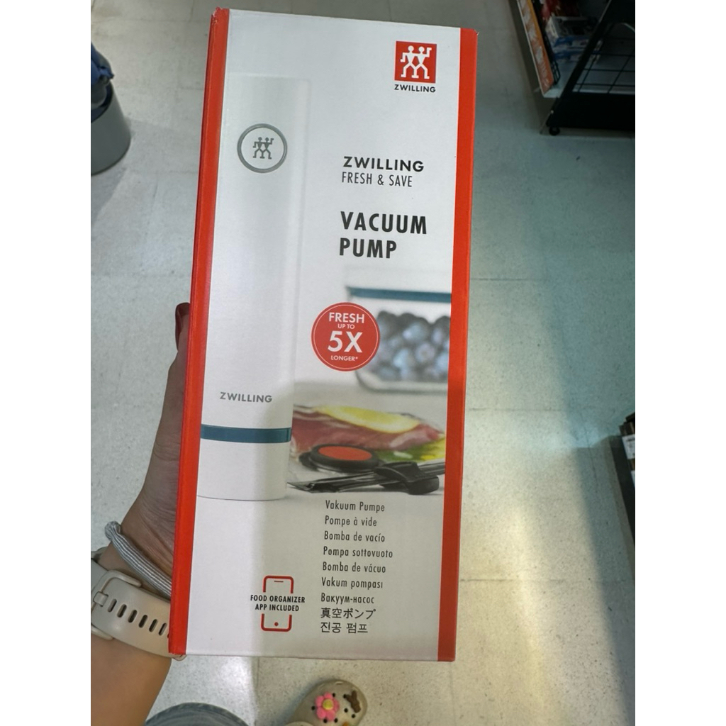 Swilling Fresh & Save Vacuum Pump 4*4*19 Cm. น้ำหนัก 0.33 กก. ปั๊มสูญญากาศ