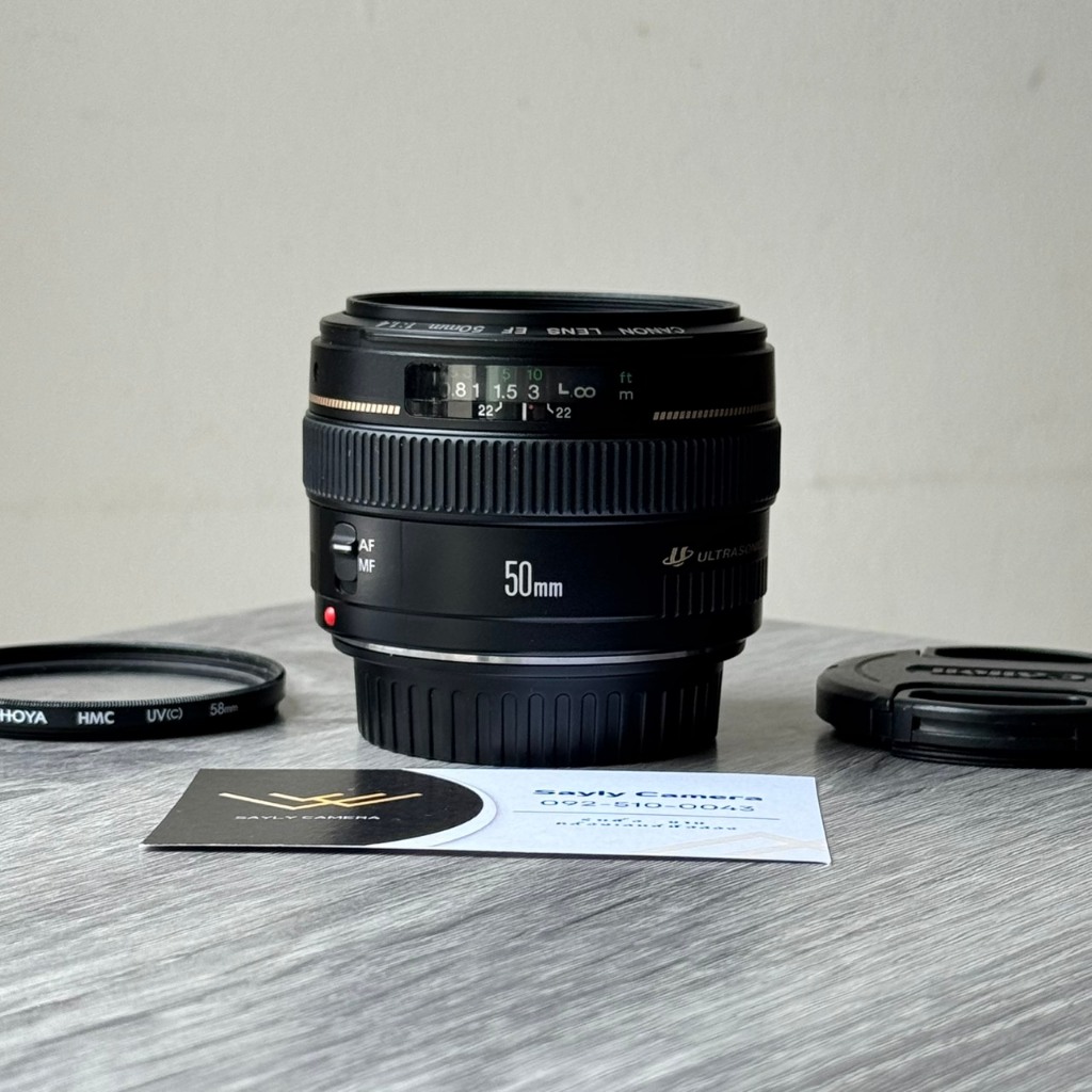 เลนส์ฟิกถูก lens canon 50f1.4 หน้าชัดหลังเบลอ Canon 50 f1.4