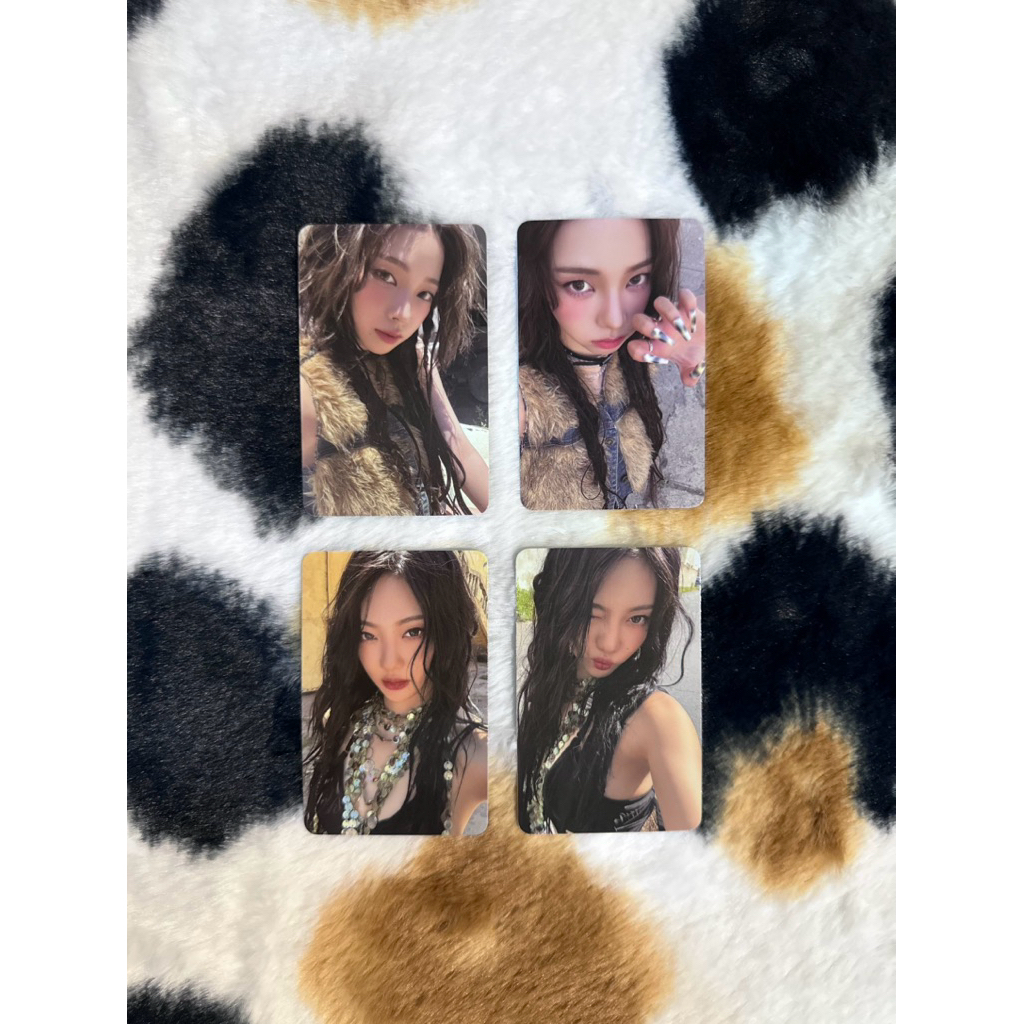 [พร้อมส่ง] Aespa - Aespa Rich Man Photocard Official 100% (Karinaคาริน่า,Ningningหนิงหนิง)