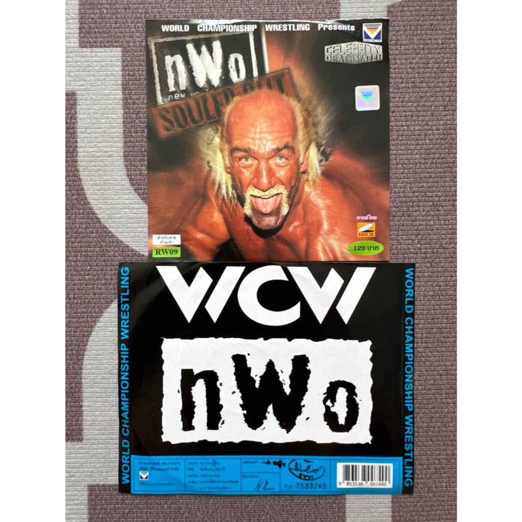 ซีดีมวยปล้ำ CD WWF-WWE-ECW-WCW-NWO ศึก CELEBRITY DEATHMATCH น้าติงพากย์ (ศึกเก่าในตำนาน Classic มากๆ