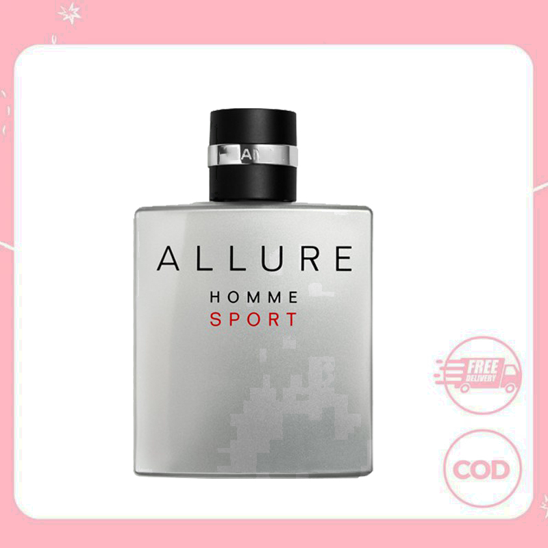 ALLURE Homme Sport น้ำหอมผู้ชายกลิ่นยอดนิยม สไตล์สปอร์ตสะอาด สดชื่น ใช้แล้วให้ลุคผู้ชายดูดี มีเสน่ห์ และดูภูมิฐาน