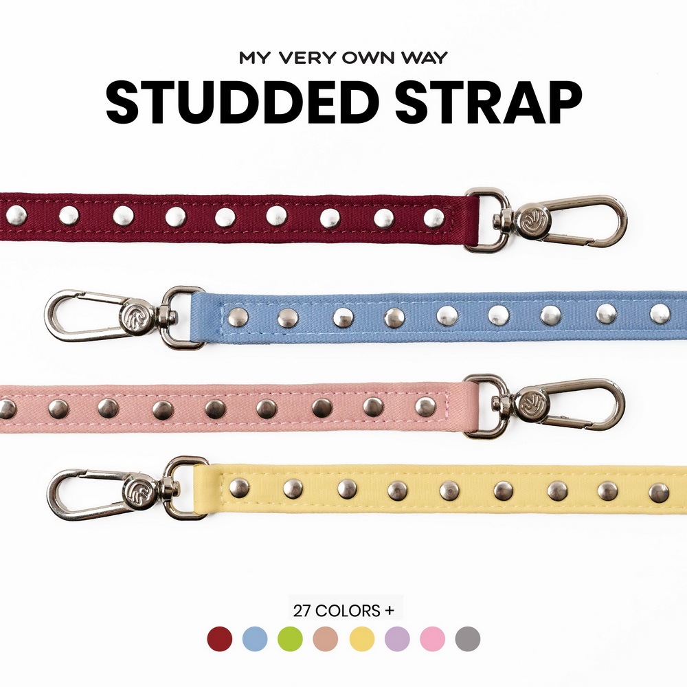 MyVeryOwnWay | Studded Strap  สายรุ่นใหม่ล่าสุด (มี 27 สี)