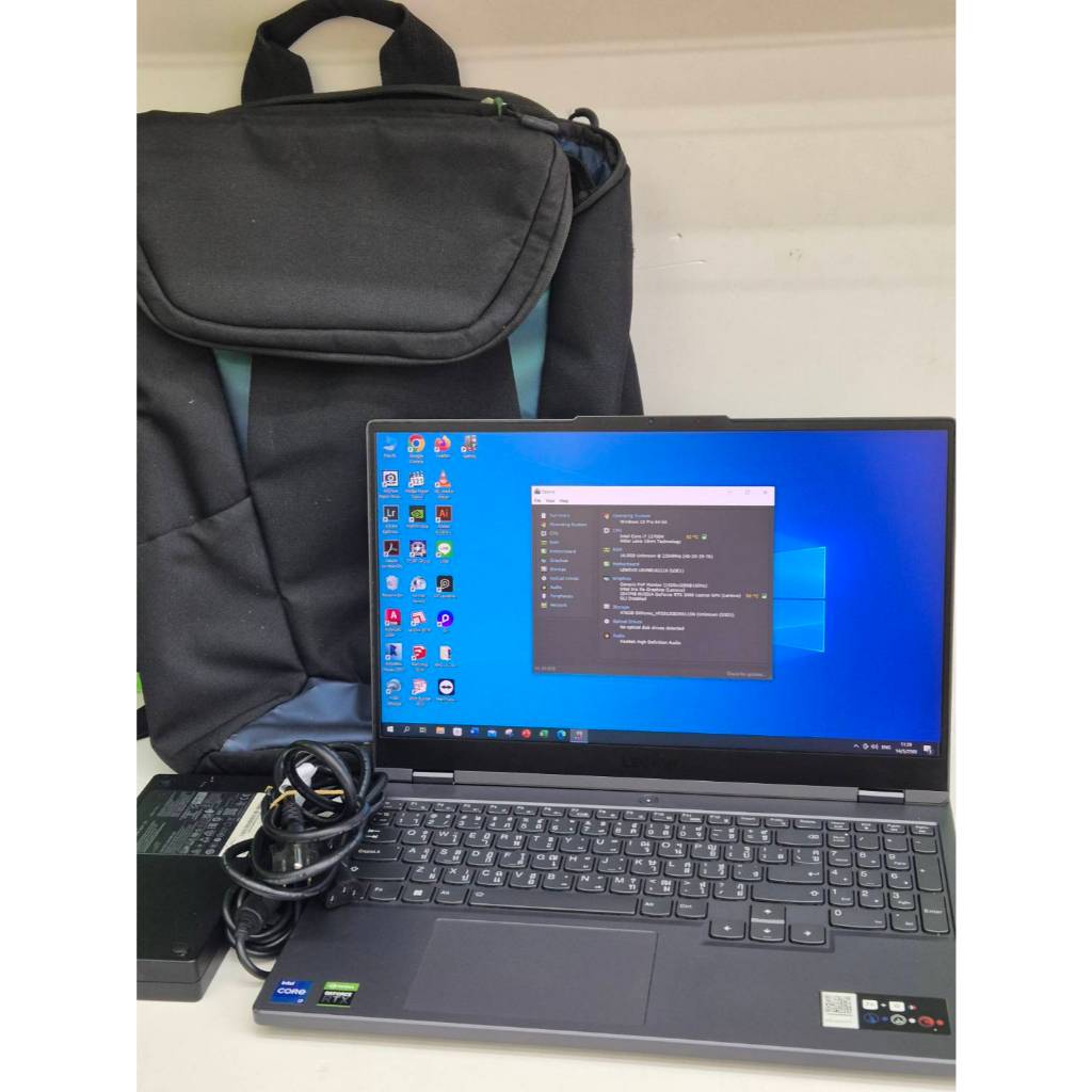 Notebook Lenovo Legion 5 15IAH7H Gaming Notebook 15.6" FHD 165Hz i7-12700H RAM 16GB SSD 512GB RTX 30