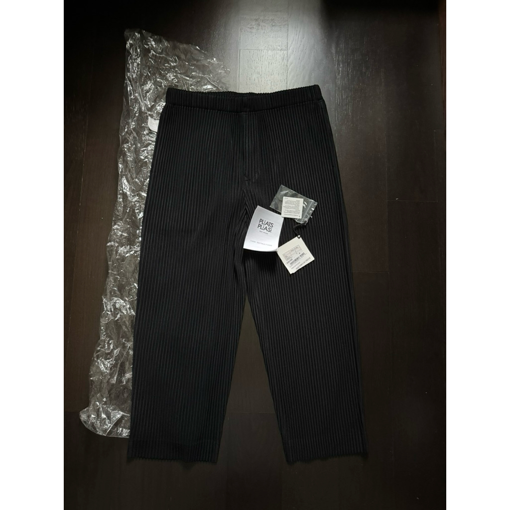 Issey Miyake Homme Plisse black MC August size 3 (new) แท้