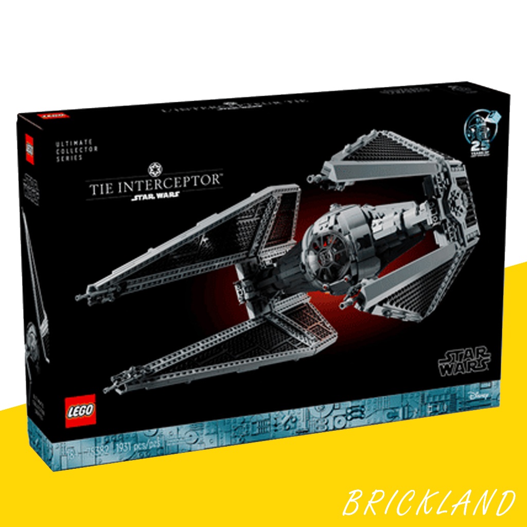 LEGO Star Wars 75382 TIE Interceptor UCS เลโก้ Star Wars Ultimate Collector Series ของแท้ 100%