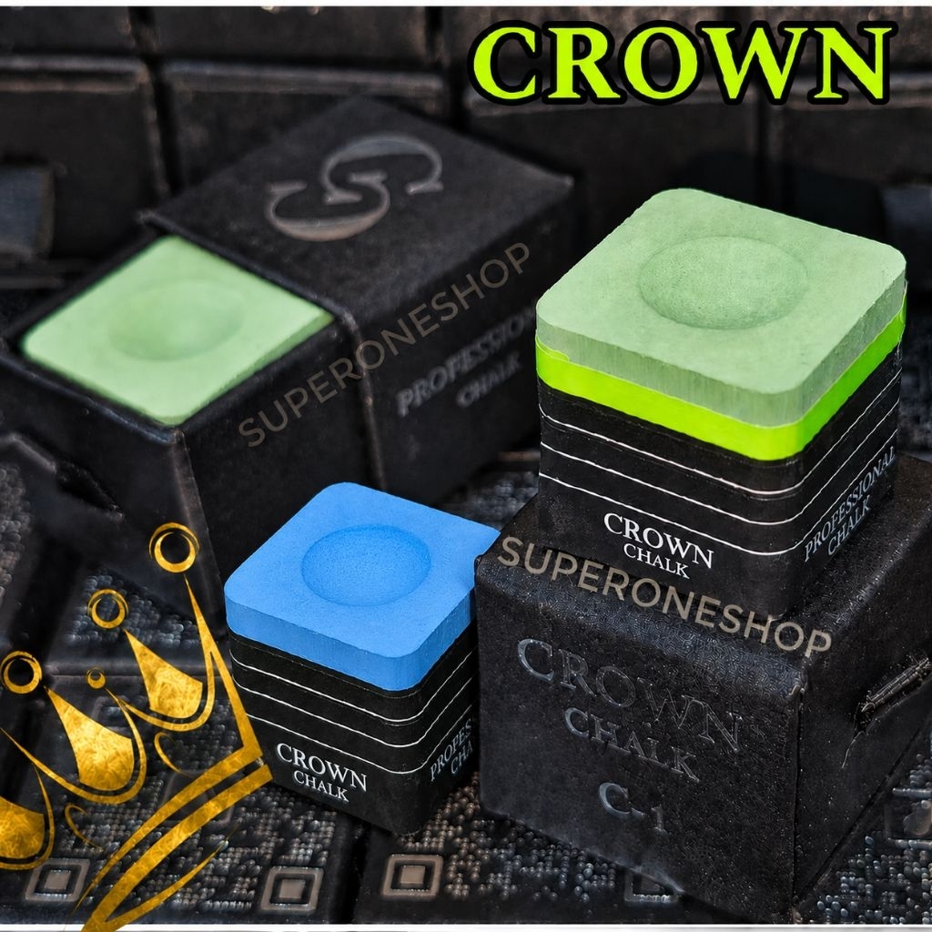 crown chalk​  คราวชอล์ก​ (มีเหล็กที่ก้น)​ คุณภาพสูงที่ ฝุ่นน้อย