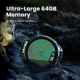[New Arrival] Amazfit Cheetah 2 Ultra 47mm นาฬิกาวิ่ง GPS จอ AMOLED Sapphire ไทเทเนียม แบต 30 วัน แผนที่ออฟไลน์ 64GB