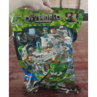 พร้อมส่ง มายคราฟ Minecraft มายคราฟตัวต่อ ของเล่นวิทยาศาสตร์ ของขวัญเด็ก