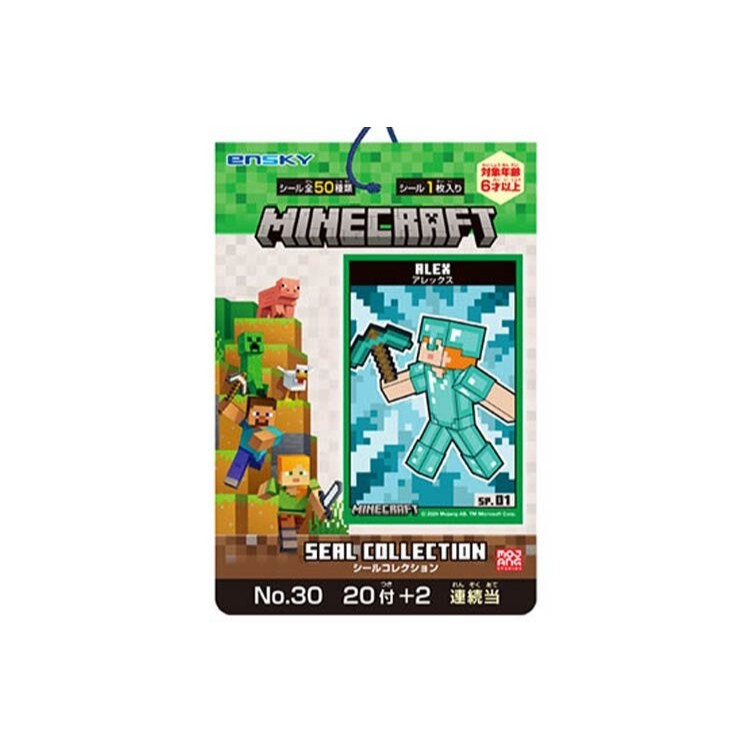 ของเล่นและสติกเกอร์: คอลเลกชันสติกเกอร์ Minecraft