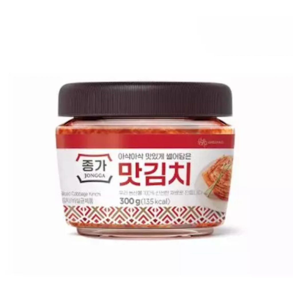 Jongga Mat Kimchi 300g กิมจิผักกาดเกาหลี จองกา 맛김치 300g 김치 Korean Kimchi Ready to Eat
