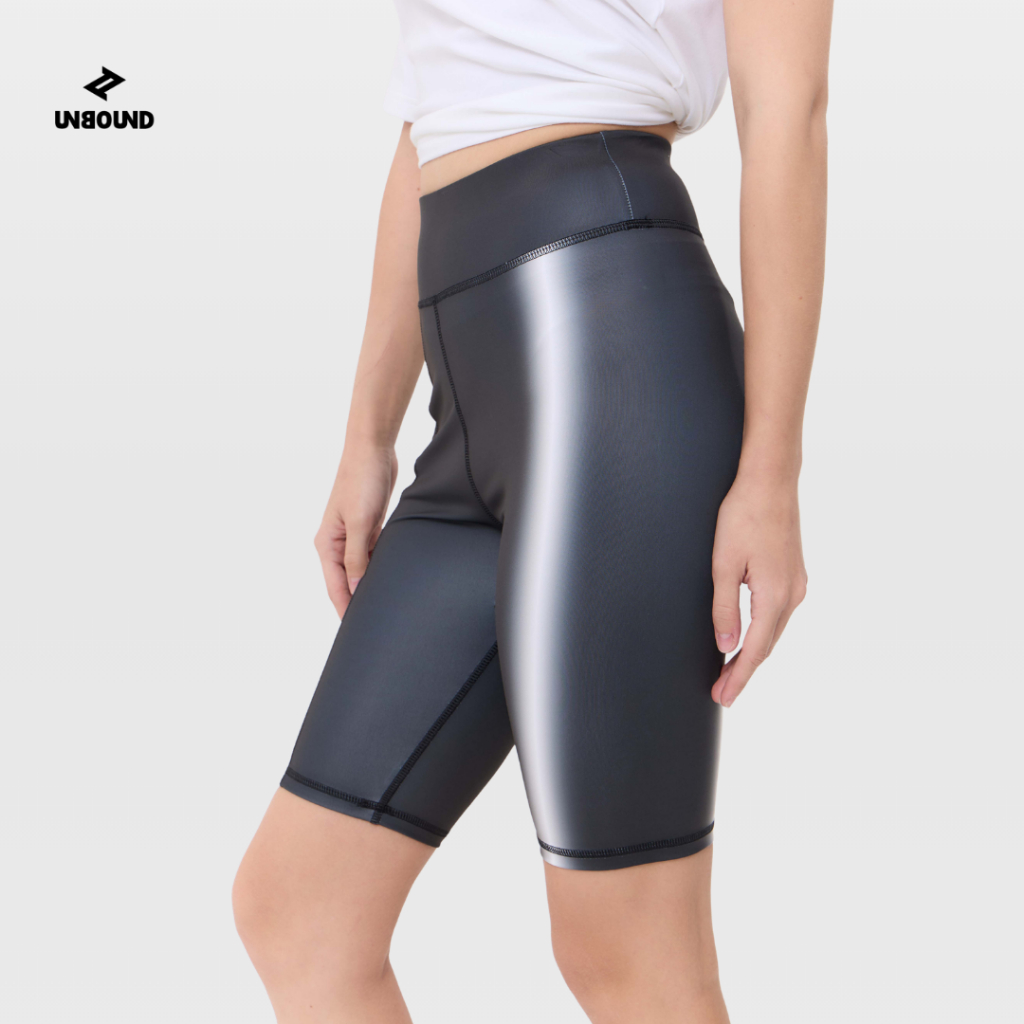 UNBOUND AURORA BIKE SHORT กางเกงเลกกิ้งขาสั้นผู้หญิง กางเกงออกกำลังกาย กระชับหุ่น กางเกงไบค์เกอร์ เอวสูง