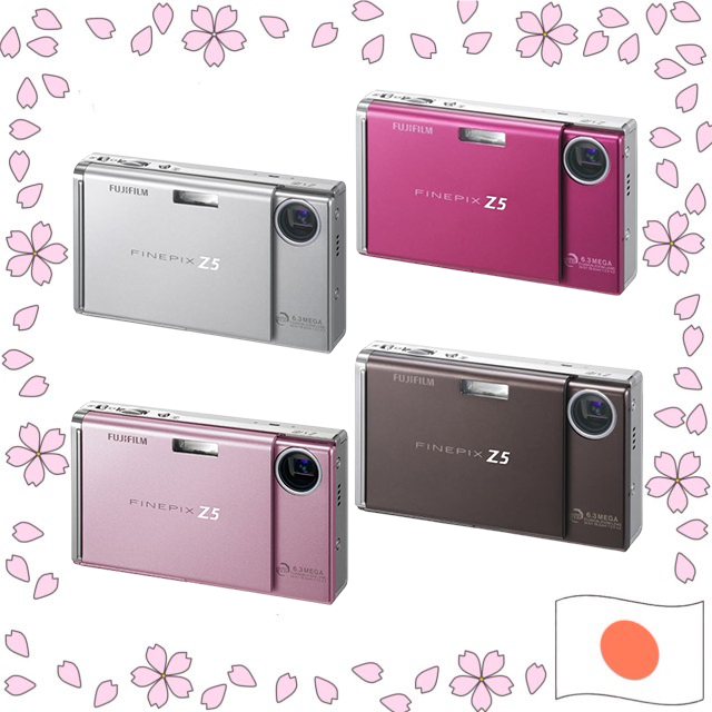 FUJIFILM FinePix Z5fd กล้องดิจิตอล 6.3MP [มีให้เลือก 4 สี] มือสอง【ส่งตรงจากญี่ปุ่น】