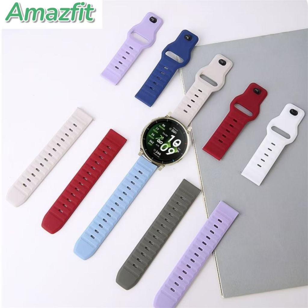 สายนาฬิกาAmazfit active2/active max  GTS4/GTS2/GTS3/Bip3/bip5/bip6/GTR2 GTRmini gtr 42mm gtr 47mm