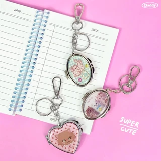 DADDY | Purrkats Mirror Keychain พวงกุญแจกระจก สุดน่ารัก