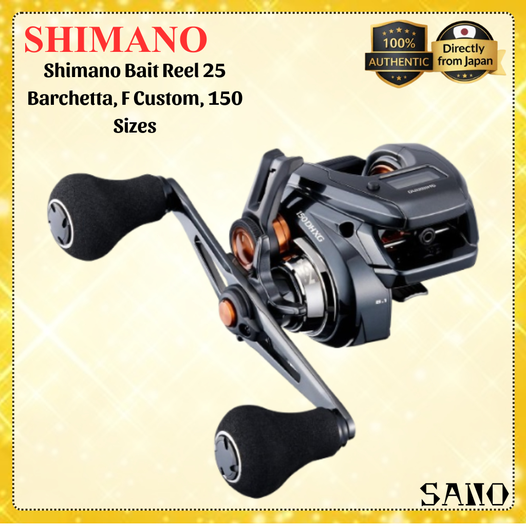 SHIMANO 25 Barchetta F Custom Bait Reel for Boat Fishing Smooth Lightweight Control