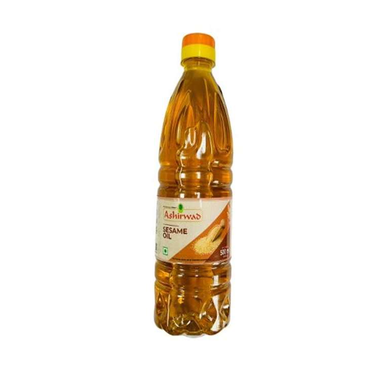 Aashirwad Sesame Oil 500 ML น้ำมันงา