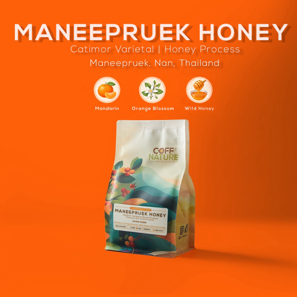 [ Sweet ] กาแฟคั่วอ่อน บ้านมณีพฤกษ์ | Ching Farm | Honey | Omni Roast