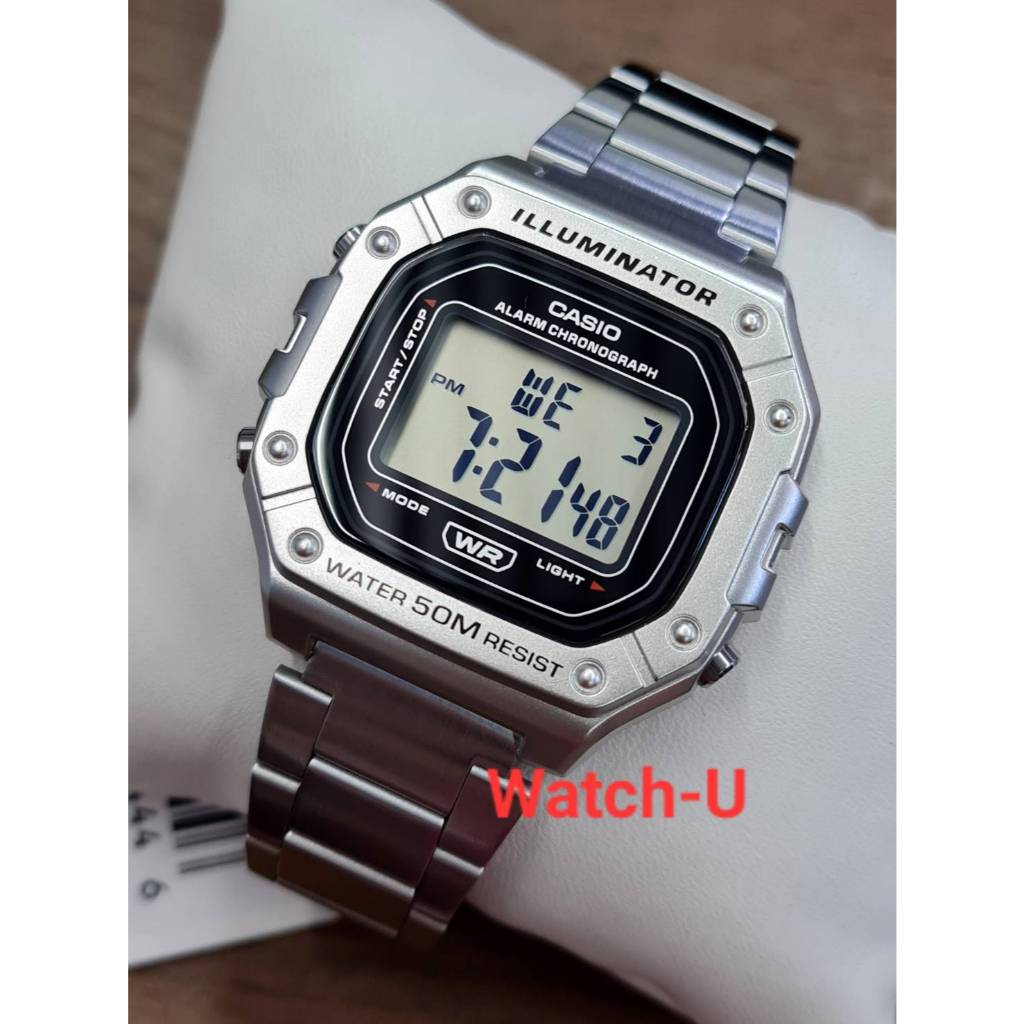 นาฬิกา CASIO รุ่น W-218HD-1A / W-218HD-1 ประกันศูนย์ CMG 1 ปี
