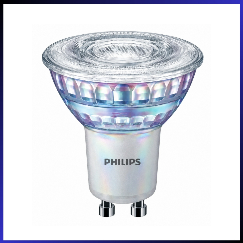 หลอดไฟฮาโลเจน PHILIPS No.MAS LED Halogen Light Bulb , 220V , 6.2W , 6500K , 36D , GU10 (DIM) , (dayl