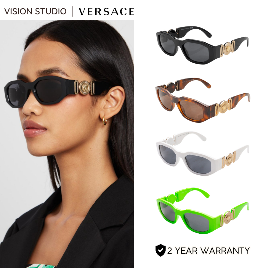 ☀️แว่นกันแดด VERSACE รุ่น VE4480U รวมทุกสี ใหม่ ของแท้100% รับประกัน 2 ปีเต็ม พร้อมอุปกรณ์ครบ