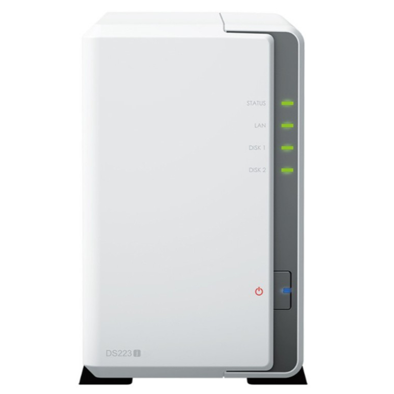 SYNOLOGY DISKSTATION DS223J (2 BAY REALTEK RTD1619B 1GB DDR4 NON-ECC) NAS