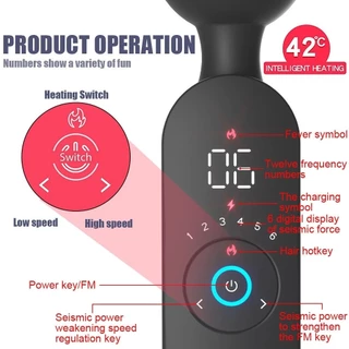 ปืนนวดจอแอลซีดี Massage Gun เ – ปืนนวดรุ่นใหม่ที่สามารถปรับระดับความแรงได้ตามต้องการ พร้อมปุ่มปรับง่าย ให้ความสบายและลดค