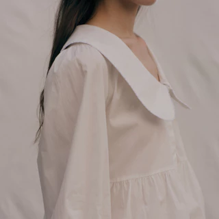 She Knows - Carrie Blouse เสื้อเบลาส์แขน 3/4 แต่งลูกไม้ S-L