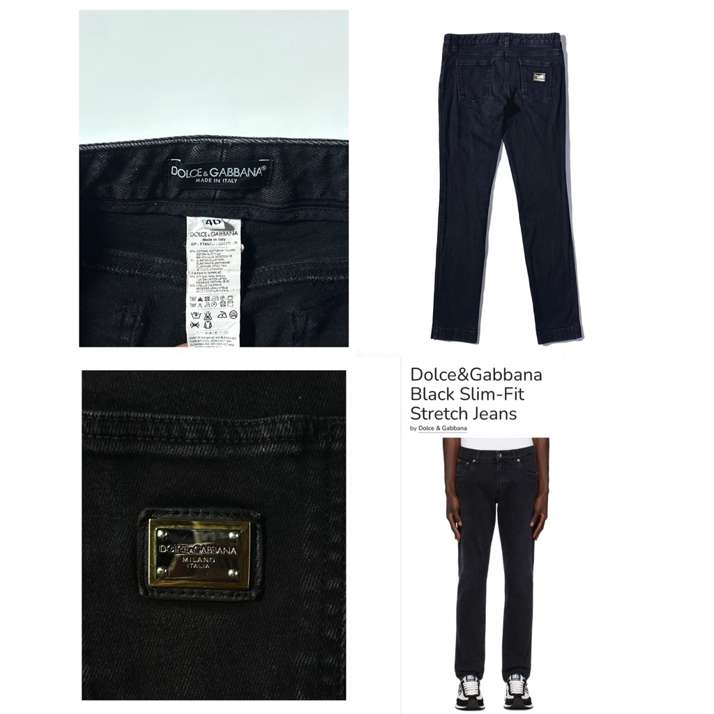 [D&G] 💯  Skinny Jeans - Black