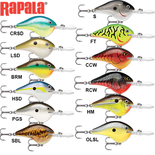 New !! เหยื่อปลอม Rapala DT6 , DT14 , DT16 , DT20
