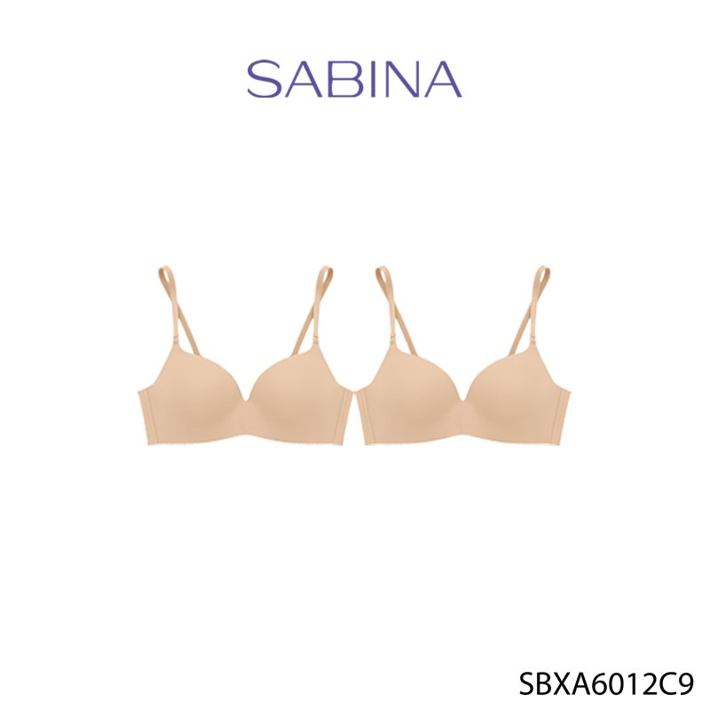 Sabina (Set 2 ชิ้น) Doomm Doomm Level 4 เสื้อชั้นใน ไร้ตะเข็บ ไร้โครง รหัส SBXA6012C9 สีเนื้อ