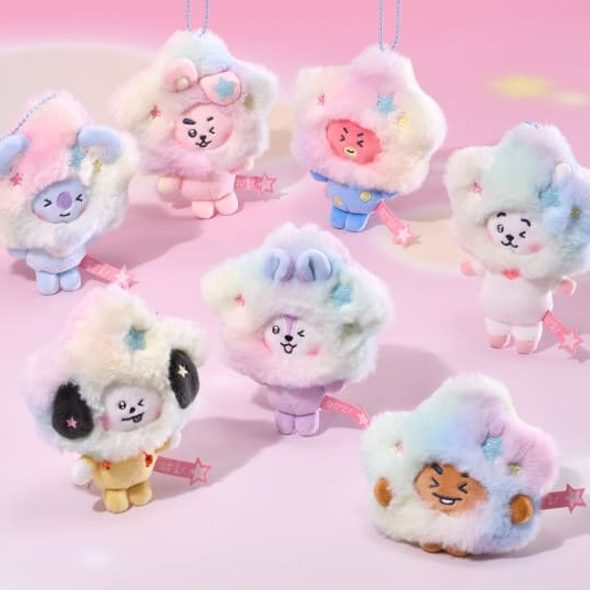 SEOULR | BT21 - BEYOND THE JOURNEY PLUSH KEYRING