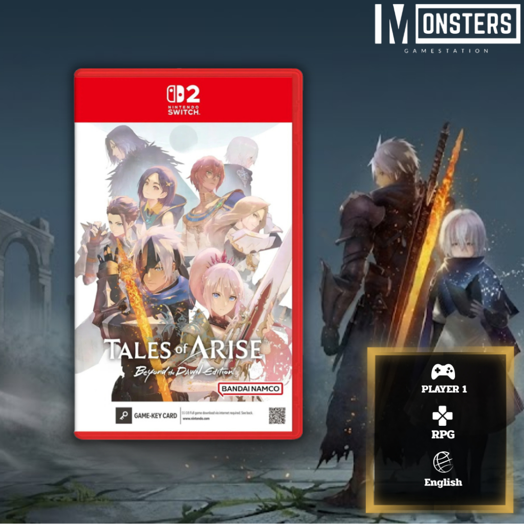 (พร้อมส่ง) Tales of ARISE - Beyond the Dawn Edition [Nintendo Switch2] [มือ1][โซน2 JPN]