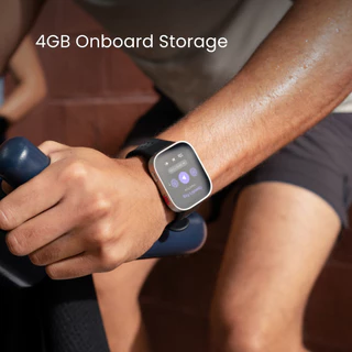 Amazfit Bip Max Smartwatch 50mm จอ AMOLED 2.07" รองรับ HYROX แบต 20 วัน GPSแผนที่ออฟไลน์ 4GB 150+ กีฬา กันน้ำ 5ATM