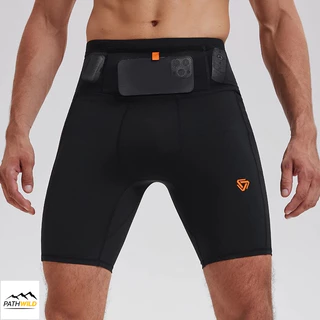 COSLEAF Trail Half tights กางเกงวิ่งรัดรูปสำหรับผู้ชาย ขาสามส่วน มีช่องเก็บของเยอะ นุ่มใส่สบายกระชับดีแห้งไว